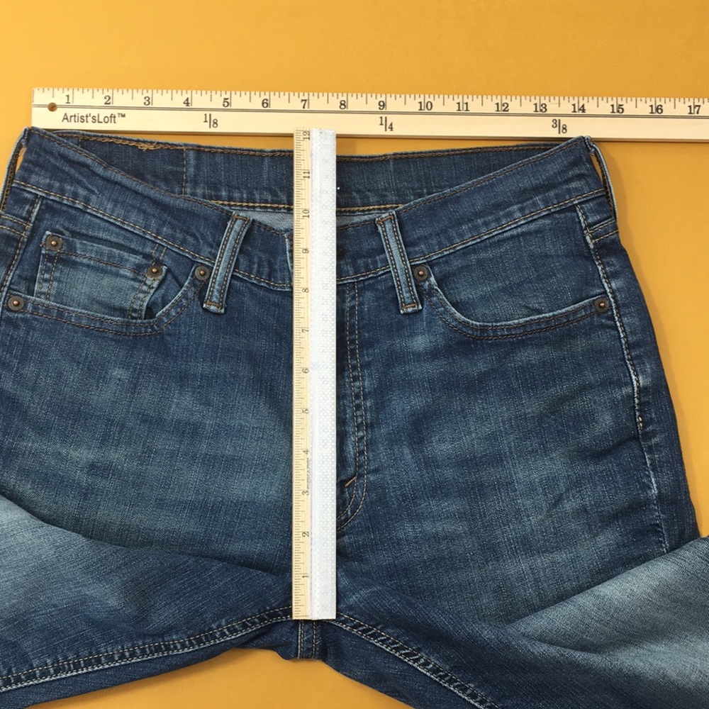 Levi's 541 Slim Straight Denim Jeans Medium Wash - Picture 5 of 11